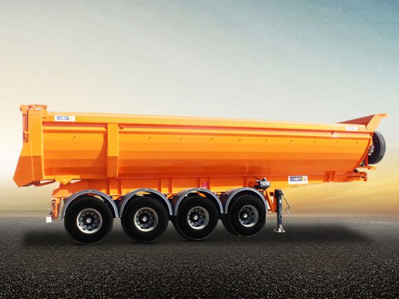 Notre&nbsp;semi-remorque benne &agrave; 4 essieux, conforme &agrave; la nouvelle r&egrave;glementation R14 dans la zone UEMOA,&nbsp;est compl&egrave;tement adapt&eacu